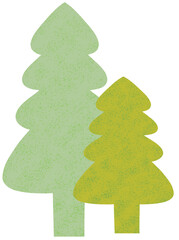 green christmas tree