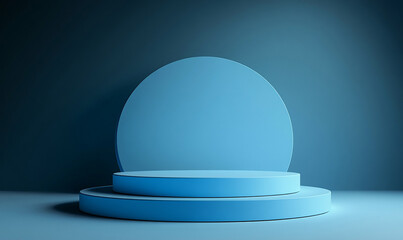
Attractive podium background with calm background.