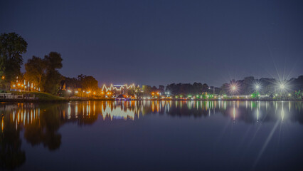 Koenigsberg pond in the evening