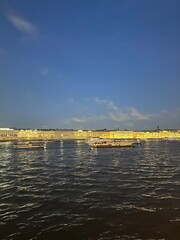 boat on the river
