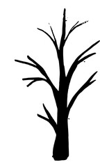 tree silhouette vector