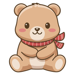 cute cartoon a bear