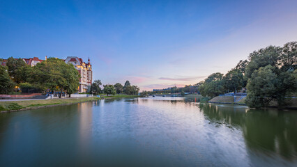 Koenigsberg pond in the evening