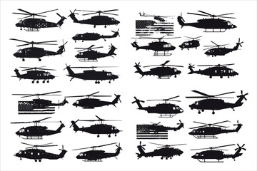 veteran Military Vector with Soldiers Flag and Helicopter 