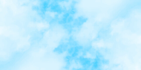 Gradient light white sky background with fluffy clouds .Nature landscape in environment day horizon skyline view .cloudy in sunshine calm bright winter air background. 