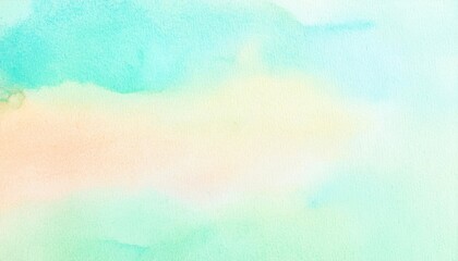 Soft watercolor abstract background in soothing pastel colors, ideal for creative projects or designs.