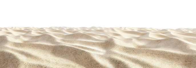 Golden sand with a soft, granular texture on a transparent PNG background. Ideal for creating beach-themed designs, adding natural elements, or enhancing visuals with a touch of warmth and tranquility