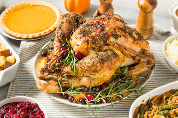 Homemade Thanksgiving Turkey Dinner