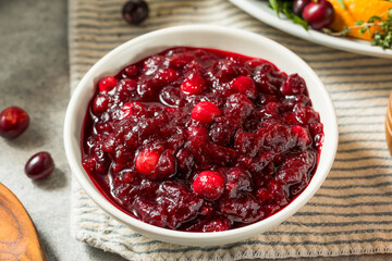 Healthy Homemade Thanksgiving Cranberry Sauce