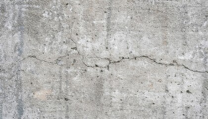 Textured concrete wall with visible cracks, perfect for backgrounds or design elements.