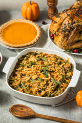Green Bean Casserole Homemade for Thanksgiving
