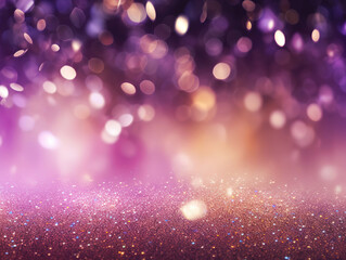 Dreamy Purple and Pink Bokeh Background