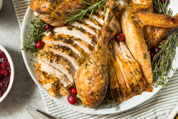 Holiday Thanksgiving Turkey Dinner Platter