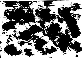 black grunge texture in vector graphics