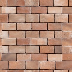 Fototapeta premium Rustic Sandstone Brick Wall Seamless Pattern Texture