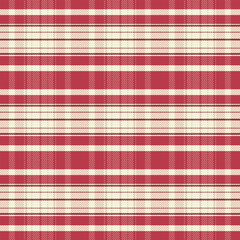 Red Gingham Cloth Fabric Pattern