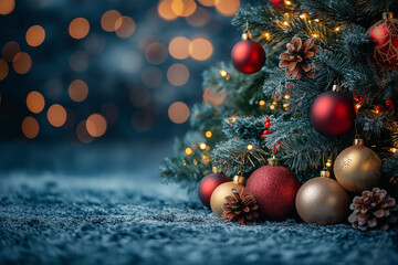 Background images for Christmas celebrations, suitable for graphic designers and anyone who needs them. Concept festive photography.

