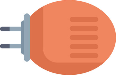 Electric plug connecting power supply, providing electricity to devices