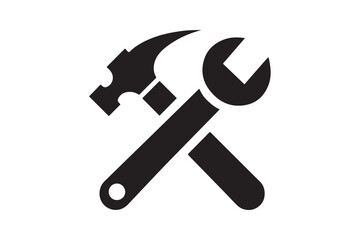 wrench and Hammer tool icon