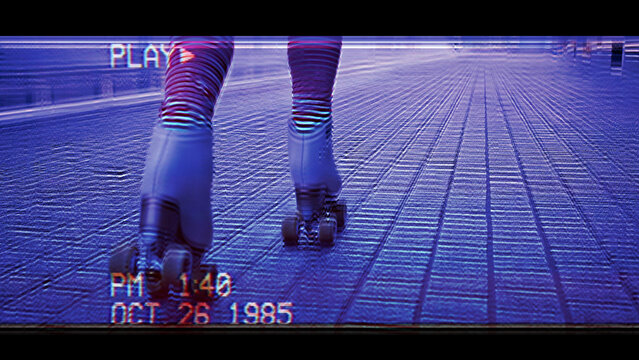 VHS Retro Style