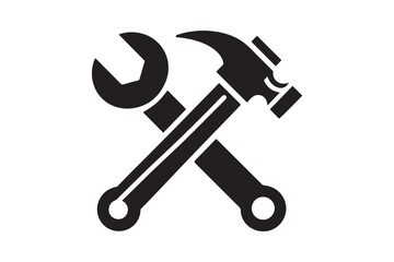 wrench and Hammer tool icon