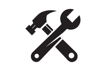 wrench and Hammer tool icon