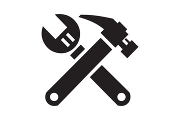 wrench and Hammer tool icon