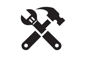 wrench and Hammer tool icon