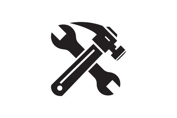 wrench and Hammer tool icon