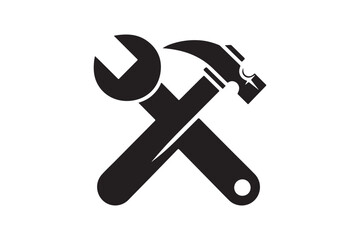 wrench and Hammer tool icon