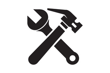 wrench and Hammer tool icon