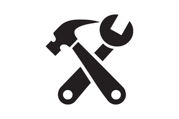 wrench and Hammer tool icon