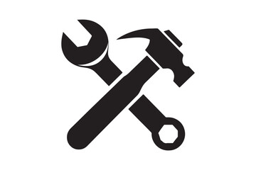 wrench and Hammer tool icon