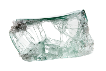 Shattered Glass: A Study in Fragility and Texture