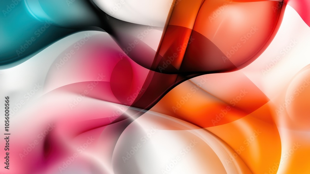 Poster this colorful swirl features abstract shades and gradients with smooth, flowing transitions, creatin