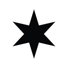 Obraz premium star icon vector symbol