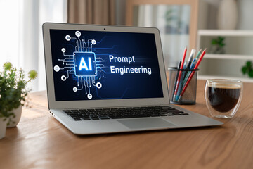 Generative AI virtual assistant tools for prompt engineer and user for ease of engage artificial intelligence AI technology help people to work with generative AI functions by prompting the AI snugly