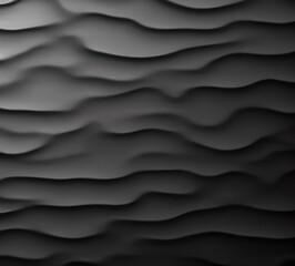 black wavy texture background, soft transition of colors and tones, new format, neat cracks, 8k quality.Generative AI