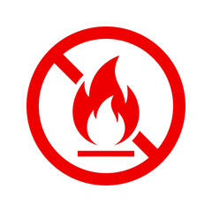 No fire sign
