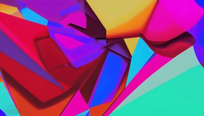 Abstract geometric colorful background