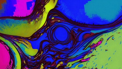Abstract geometric colorful background