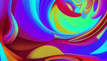 Abstract geometric colorful background