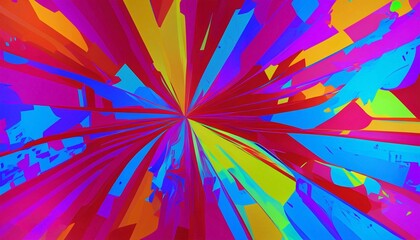Abstract geometric colorful background
