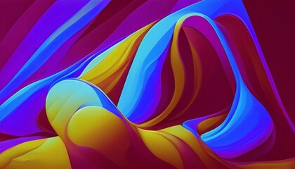 Abstract geometric colorful background