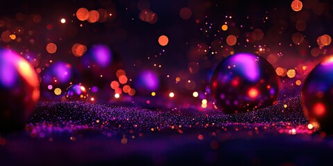 Festive Christmas background with shimmering abstract glitter, perfect for holiday themed designs and celebrations