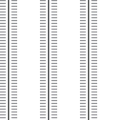 Fashionable graphic two-tone striped pattern with strokes. Vector pattern.