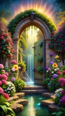 Open door to fairyland