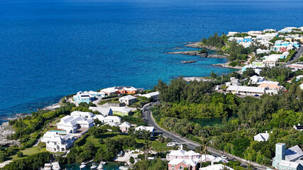 Obraz premium Island of Bermuda Drone Views