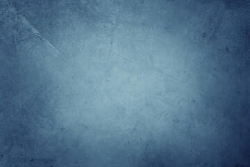 Blue textured concrete background