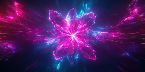 Vibrant and intricate kaleidoscope design with symmetrical patterns, perfect for creating mesmerizing art and decor